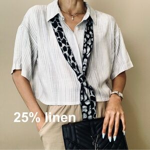 Brand New linen shirt best seller - last one size L